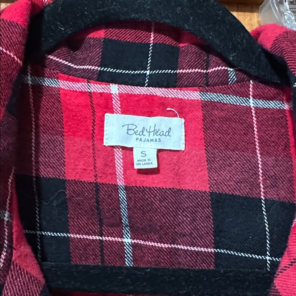 BedHead Nicholas Plaid Flannel Pajama Set - Picture 4 of 9